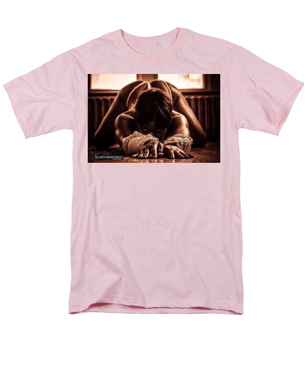 Bound Figure in Dim Light - Men's T-Shirt  (Regular Fit)