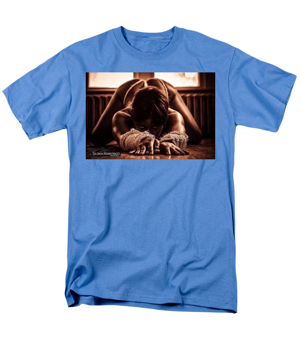 Bound Figure in Dim Light - Men's T-Shirt  (Regular Fit)